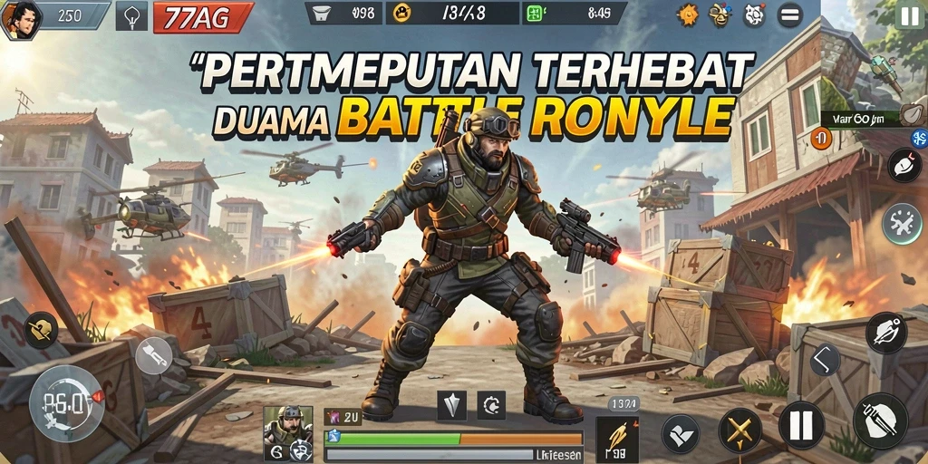 Tampilan gameplay seru dan mendebarkan di 77AG.