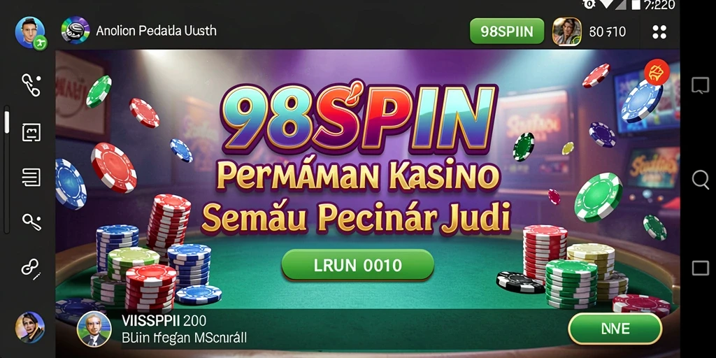 Gameplay seru di 98SPIN dengan berbagai pilihan permainan Kasino.