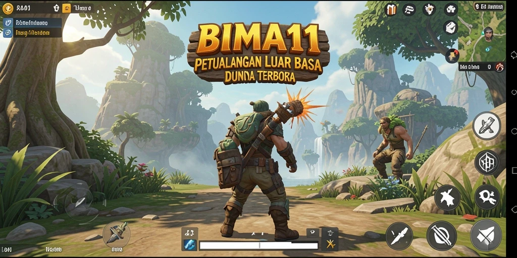 Pengalaman gameplay luar biasa di dunia terbuka BIMA11.