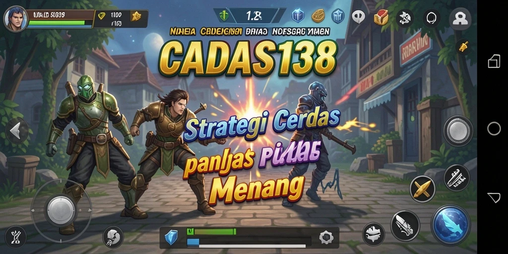 Tampilan gameplay CADAS138 yang menampilkan taktik strategis yang intens.