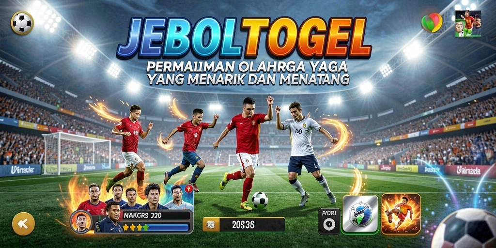 Screenshot gameplay JEBOLTOGEL yang menampilkan aksi seru dalam pertandingan olahraga.