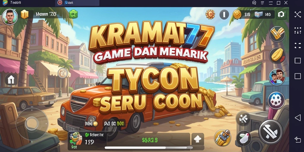 Tampilan gameplay KRAMAT77 yang menarik dan interaktif.