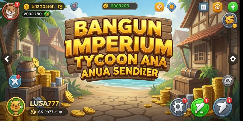 Tampilan gameplay LUSA777 yang menarik dengan fitur Tycoon.