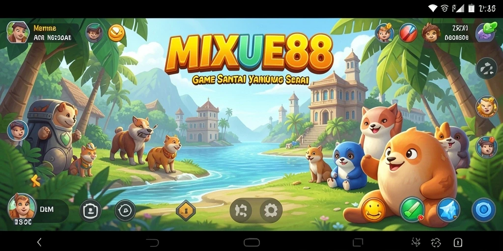 Tampilan gameplay seru dari MIXUE88 yang membuat ketagihan.