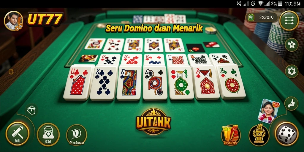 Screenshot gameplay UT77 yang menampilkan pemain sedang bersaing.